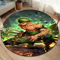 One Piece Tony Tony Chopper Round Area Rug Carpet Rug For Living Room Bedroom Sofa Playroom Decor Nonslip Floor Mat 80cmx80cm