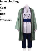 Naruto Tsunade Cosplay Kostiumas iš Poliesterio Medžiagos Anime Vaidmenų Žaidimų Entuziastams XXL gray