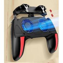 H10 Gaming Handheld Grip Game Controller Joystick Gamepad For Pubg Trigger Cooling Fan Cooler Phone 5000mAh battery/USB powered Battery wireless