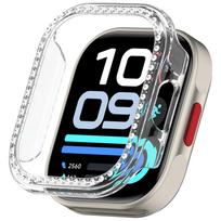 Diamond Case for Redmi Watch 6 Lite Smartwatch Protective PC Bumper Screen Protector Shell Redmi Watch6 Active Cover Accessories Redmi watch 6 Lite