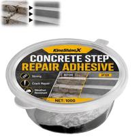Step Repair Adhesive Cement Floor Repair Agent Strong Weather Resistant Waterproof Concrete Crack Damage black
