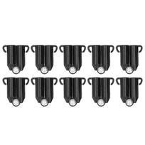 10 VNT. BFork Jungiamoji jungtis Sodo kuolai Vijoklinių augalų atramos Jungtys(16mm vidinis black