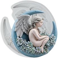 Angel Silicone Molds Angel Fondant Mold Cake Decorating Tools Cupcake Topper Candy Chocolate Gumpaste Mold pilka spalva