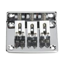 3 stygų gitara Metalinė stygų atrama Tilto dalys Muzikos instrumento aksesuaras gray