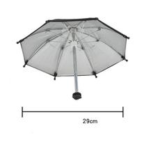 For General Camera Photographic Camera Umbrella Black Dslr Camera Umbrella Sunshade Rainy Holder gray