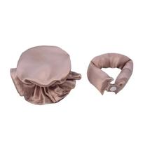 New Heatless Curling Rod No Heat Hair Curler Silk Curls Soft Hair Rollers Sleeping Headband Lazy Hair Curlers Styling Tools gray