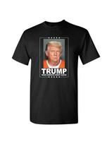 President Donal Trump Indicted Mug Shot Make America Great Again T-Shirt S-4X Unisex T-Shirt S black