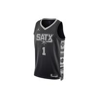 Nike Air Jordan NBA Victor Wembanyama San Antonio Spurs 24/25 Statement Edition Swingman Jersey #1 Men's DO9543-014 S gray