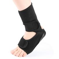 Ankle & Arch Shoe Covers: Arch Support Foot Pads for Bow Legs & Flat Feet Black (Left)