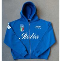Hip Hop Streetwear Zip-Up Hoodie Teens Loose Fit Letter Print Sweatshirt Winter Casual Outerwear XXL