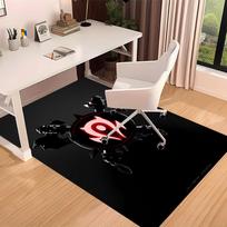 1pc World of Warcraft Print Area Rug - Soft, Washable Non-Slip Indoor Mat for Office Chairs, Living Room, Home Office Decorative Rug 80cmx120cm