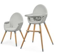 Kinderkraft Fini 2 2-in-1 Highchair Grey