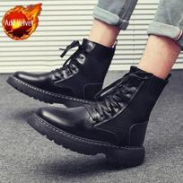 Fashion Warm Man Shoes Winter Black With Fur Low Price High Quality Boots for Men Offer Vintage Size 45 Trendy 2025 Offers In Promotion 43