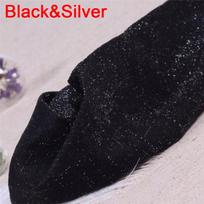 Moteriškos blizgios pėdkelnės, blizgančios vakarėliui, blizgučiai, pėdkelnės black