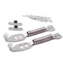 Bonnet Springs Fastener Clips Car Hood Spring Pin Kit Hood Pin Lock Kit Automotive Clip Car Hood Clips 1 white