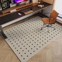 Study Carpet, Desk, Computer Chair, Floor Mat, Bedroom Anti-Slip Mat, Living Room Swivel Chair, Floor Protection Mat 80x120cm 31x47inch gray