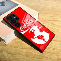 C-Coca-Mados Cola telefono dėklas S25 Ultra Samsung S26 S24 Fe S22 S20 S23 21 Plus A54 A34 A53 A16 Stiklinis dangtelis Samsung s25ultra