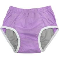 Medvilnonės kelnaitės suaugusiems nuo šlapimo nelaikymo 2XL (25-42 inches, 75-100 kg) violetinė