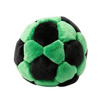 Soccer Sandbags, Soft Plush Football Sack with Spiral Fill, Portable Stress Relief Toy for Kids Adults for Outdoor Fun Foot Coordination Training F white
