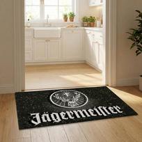 Fashion Drinks J-Jagermeister Floor Mat Flannel Door Mat Non-Slip Bedroom Living Room Home Decor 40x60cm beige