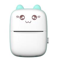 C9 Mini Cartoon Wireless Bluetooth Thermal Label Printer white