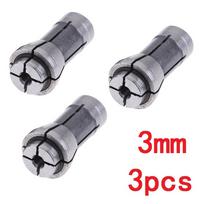 Die Grinder Router 3/6mm Adapter Chuck Collet Essential Grinding Machine Chuck Replament Parts 3mm/6mm Set of 3