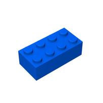 3001 Plyta 2 x 4 Plytos Kolekcijos Didmeninė Moduliniai GBC Žaislai Techniniam MOC Rinkinys 1 vnt. Dovanos Suderinami Parduodami Statybiniai Kaladėlės mėlyna