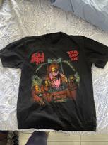 Death band Scream Bloody Gore Shirt Short Sleeve Unisex Tee GS109 XXXL gray