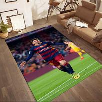 Messi 478 Area Rug Design for Hallway Living Rooms Study room Balcony Antislip Carpet Anime Office Decor Spiritual Gift 100cmx120cm