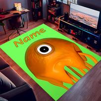 Custom personalization Garten Of Banban Print Area Rug - Soft, Washable Non-Slip Indoor Mat,Living Room,Home&Office Decorative Rug 80cmx120cm