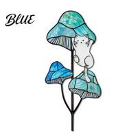Outdoor Decorative Inserts Colorful Planter Insert Stake Double-Sided Flower Pot Decor Metal Yard Stakes Insect Animal Stake for Plant Pots 28