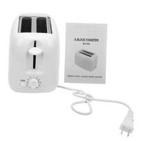6 Browning Setting 2-Slice Toaster PP Plastic Housing Automatic Toaster  Home Kitchen balta