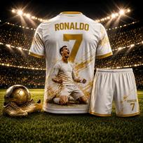 Vasaros# CR7 Ronaldo Nr.7 Tematikos Futbolo Apranga Suaugusiems Vaikams Džersis Šortai Dviejų Dalių Sportinis Kostiumas Gerbėjams Tėvų ir Vaikų Drabužiai 140