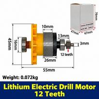 Begalvio variklio gręžtuvo valdymo plokštė Dayi stiliaus elektriniam gręžtuvui Akumuliatorinio gręžtuvo taisymas 1 Piece Motor
