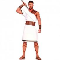 Unisex M XL Suaugusiųjų Helovino Kostiumas Graikų Egipto Karių Apranga Poroms Cosplay Male,M brown