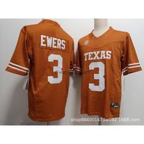 Texas Longhorns Football Jersey Mens Cotton Blend Training Uniform Embroidered College Style XXXL