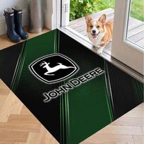 Soft Floor Carpet john deere Pattern Area Rug Decorative Mat For Home Room Decoration 40cmx60cm white