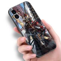 Japoniško samurajaus dėklas Apple iPhone 14 13 12 Mini 11 Pro Max 7 8 XR X XS 7 8 Plus SE 2020 2022 Juodas minkštas dėklas iPhone SE 2022 gray