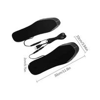 Heating Insoles Cuttable Foot Warmer Pad Electric Foot Warming Pad for Skiing Snowboarding Ice Fishing Hiking Cycling Outdoor juoda