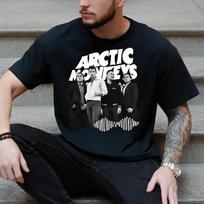 New Rare Arctic Monkeys signature Country Music Men All Size T-Shirt Q163 Unisex T-Shirt S gray