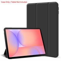 For Samsung Galaxy Tab S10 Lite 10.9'' SM-X400 SM-X406/X406F Tri-fold Flip Case Magnetic Stand PU Leather Protective Cover Tab S10 Lite 2025 pink