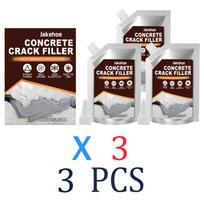 Betono remonto glaistas Vidaus lauko sandariklis Sienų įtrūkimų remonto klijai Vandeniui atsparus mūro sandariklis Savaime išsilyginantis tarpų užpildas 100g 3PCS