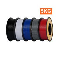 KINGROON PETG 3D spausdintuvo gija 1,75 mm 5 kg 10 kg Spalvų mišinys 3D spausdinimo medžiaga 1 kg/ritinėlis PETG plastikas FDM 3D spausdintuvams