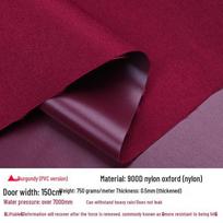 900d Outdoor Oxford Nylon Waterproof Tent Fabric Moistureproof Rainproof Wine red black