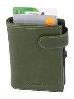 Kortelių dėklas AVANCO 484-45-94 RFID - Alyvuogių žalia