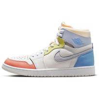 Nike Air Jordan 1 Zoom Air Comfort High To My First Coach Men Sneakers White Sail Light-Zitron DJ6910-100 40 gray