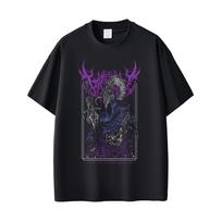 Game Dark Souls Artorias The Abysswalker Graphic Tshirt Men Women Vintage Gothic Rock Tshirts Mens Punk Oversized T Shirts 4XL black