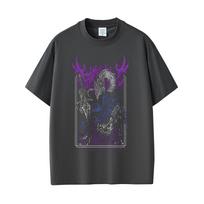 Game Dark Souls Artorias The Abysswalker Graphic Tshirt Men Women Vintage Gothic Rock Tshirts Mens Punk Oversized T Shirts 4XL black