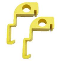 2Pcs Trash Can Ventilation Clip Kitchen Waste Prevents Lid Damage Odor Easy Snap-On Installation Trash Can Lid Buffer