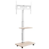 Rolling TV Stand Mobile TV Cart Holds Up to 88 lbs for 32-70 Inch Screens